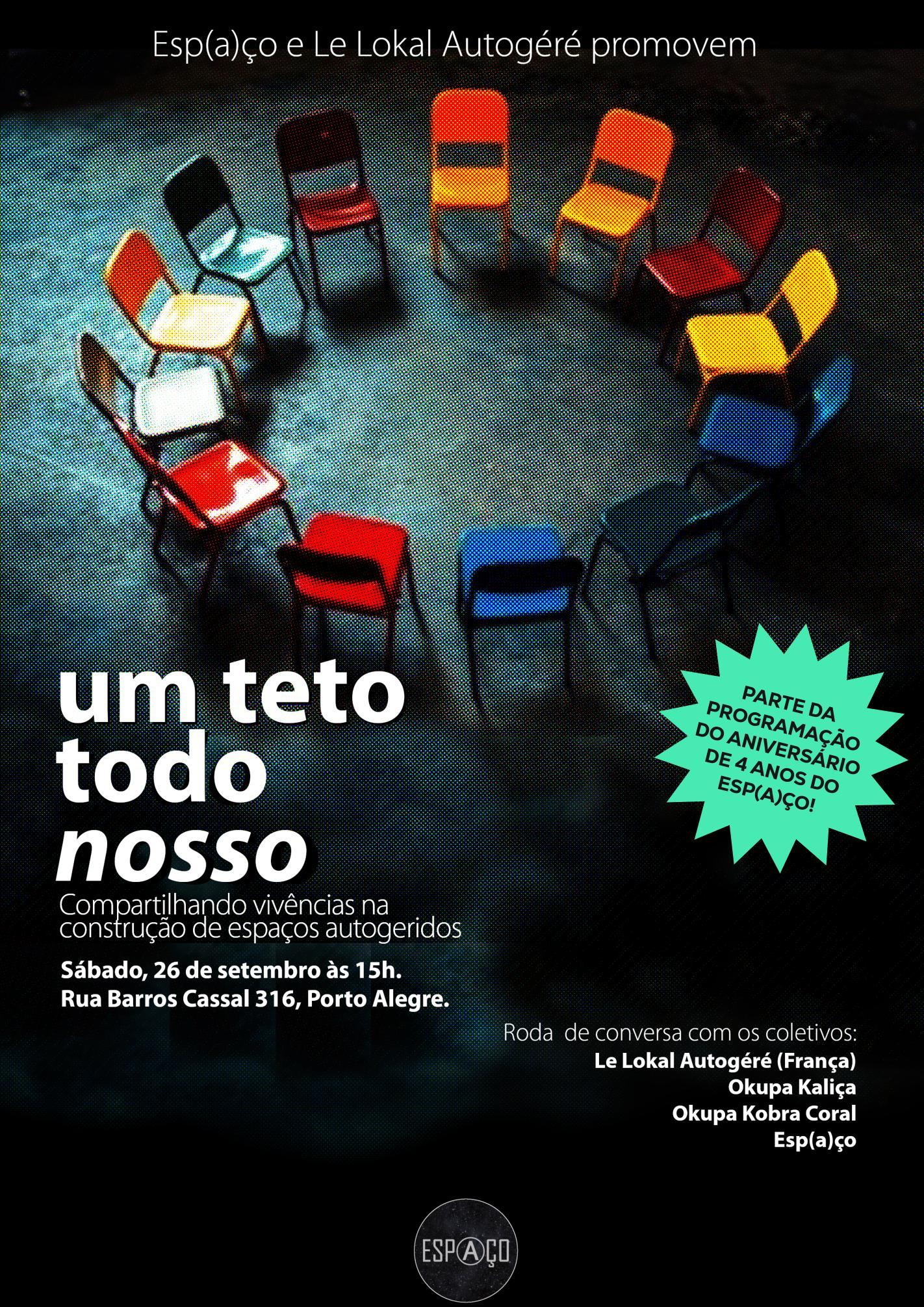 Arte de divulgação.